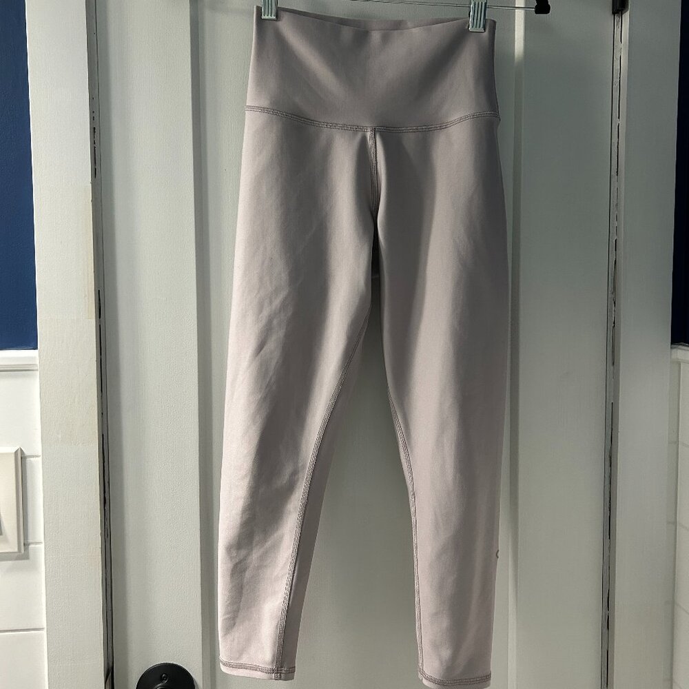 ALO Yoga Light lavender Gray Leggings